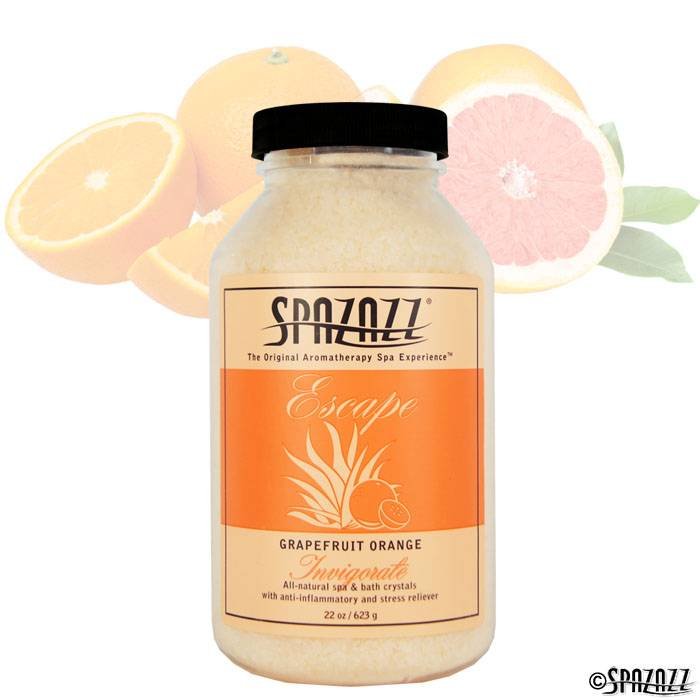 SPAZAZZ CRYSTALS GRAPEFRUIT ORANGE 22OZ