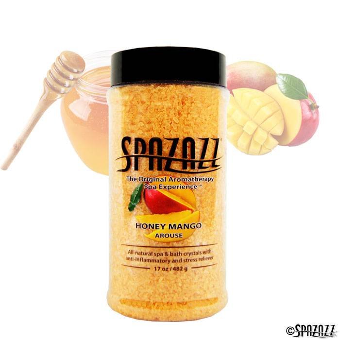 SPAZAZZ CRYSTALS HONEY MANGO 17OZ
