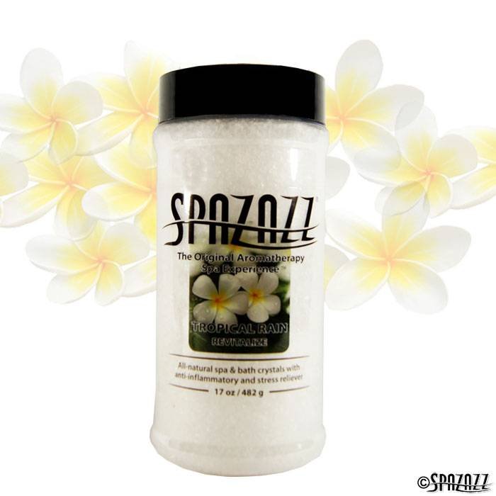 SPAZAZZ CRYSTALS TROPICAL RAIN 17OZ