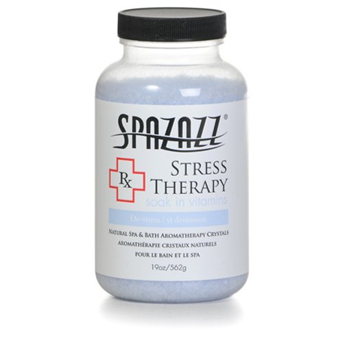 SPAZAZZ RX THERAPY 562G SPA CRYSTALS - STRESS THERAPY